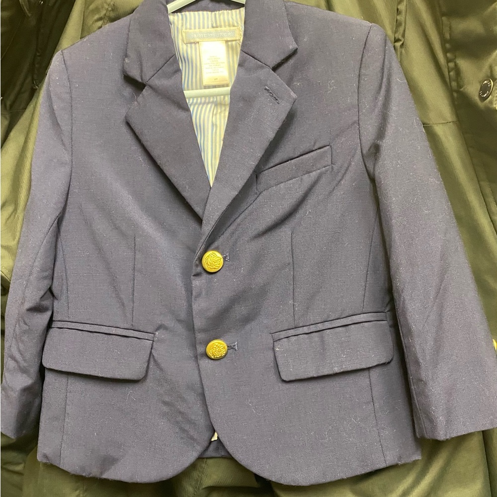 Janie and Jack Navy Blazer. Size 2T